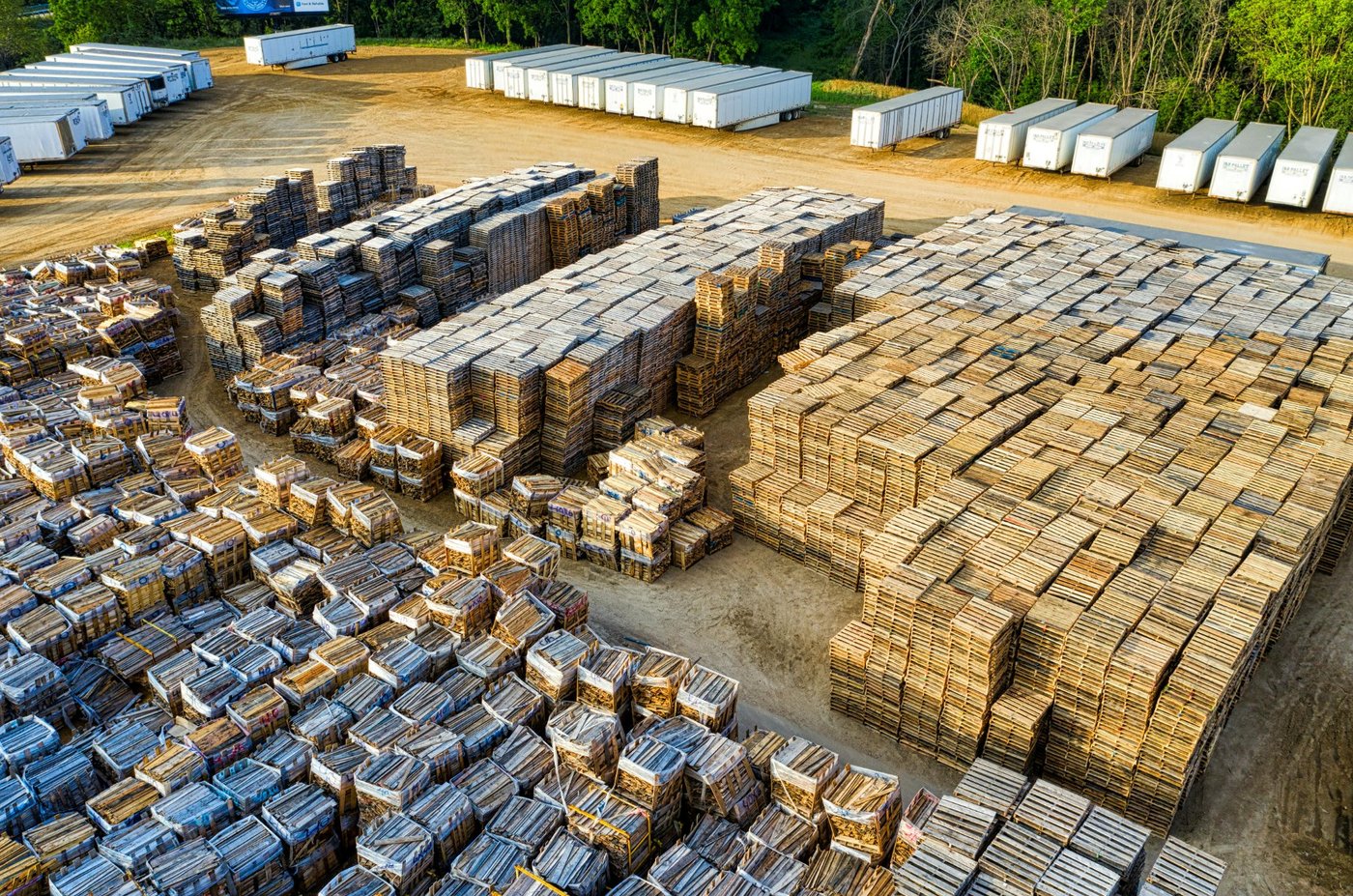 Florida pallet delivery service - massive inventory